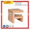 Small Wooden Stool AKA Natural (Word F Wooden Bench) European Style