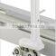 Foshan Weibo PVC/UPVC interior glass accordion folding door for parlour