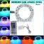 5050 smd 80mm DC12V Black PCB full circle angel eyes for honda fit