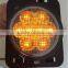 Smoke Amber Turn Signal Lights LED Side Maker lights Flares Parking Turn Lamp Bulb Indicator Lens For Jee-p JK Wrangler 2007+