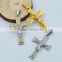 Wholesale product Kindy Jewelry JCN0326 stainless steel gold cross necklace pendant