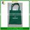 fashion eco green cotton tote shopping bag