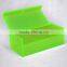 Export stackable cube acrylic/PMMA storage box and Case with lid