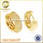 semi joias brass raw jewelry earrings aaa cubic zirconia 14k gold earrings