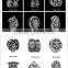 Ready Stock 316L Stainless Steel Royal Queen Human Figure European Charms Spacer Loose Beads For Bracelet Making SEB-LG174