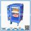 116L rotational molded plastic cold fresh cabinet, cold food storage cabinet