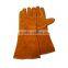 Safety Wholesale Cheap Cow Split Leather Working Gloves