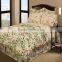 polyester/cotton single bed applique comforter set