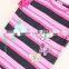 (K6216) 2-6Y nova kids wear babys girls tshirts guangzhou cheap wholesale apparel stripe toddler clothes tees for kids girls
