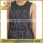 fashion young teen top custom printing fashion t shirt for ladies