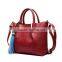 Stylish new designer ladies handbag genuine leather shoulder handbag with tassels