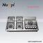 Hottest commerical portable italy 201 stainless steel electric gas hob stove burner
