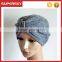 A-149 women fashion crochet turban hat knitted turban beanie hat