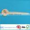 Wooden coffee stirrer with hot stamped logo