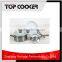 3Pcs aluminum ceramic chafing dish cookware pot set