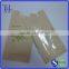 Cute brown bread bag with window, disposable paper bread bag