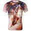 High Quality Blank Men's Athletic Compression Sport Gym T Shirt