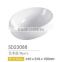 Chinese art white color ceramic outdoor hand wash basin