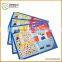 Custom promotional printed pp pvc Plastic book cover staple binding exercise books