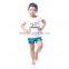 girls clothes mermaid children shorts set