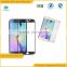Tempered 3D Curved Edge Clear Gold Glass Screen Protector For Samsung Galaxy S6 S7 Edge Full Cover