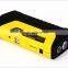 high quality 12000mah 12V portable mini car jump starter 3 LED with emergency hammer with power bank & belt cutting knife