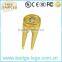 Golden Custom Die Casting Divot Tool Ball Marker