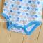 hot salling 100% cotton bule star cute elephant childrens clothes