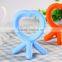 safe baby teething toy liquid silicone teething ring