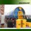 Waste tyre or plastic pyrolysis plant with environmental protection