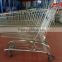 RH-SM240 240L 1070*595*1040mm 5''PU Wheel Unfolding Grocery Cart for american supermarke cart