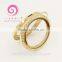 floating locket charms necklace magnetic glass pendant Memory Locket