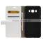 Hot selling flip wallet case for samsung galaxy j7 pu phone case