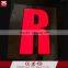 High Grade Baking Finish Illuminated 3D Letter Sign Galvanized Sheet LED Letters