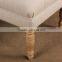antique european style upholstery fabric ottoman bench stool