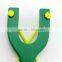 2015 new design laser carved wooden toy slingshot