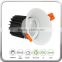 High Quality Adjustable Dimmable 9W 12W Recessed COB Led Downlight With 70mm Cutout