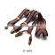 Fashion Men's Elastic SUSPENDERS Y Shape Leather & Clip Convertible