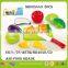 Toy fruit and vegetable set