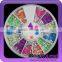Fluorescent 12colors nail metal studs nail decoration nail studs different shape