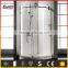 304 stainless steel frame tempered galls sliding shower enclosure