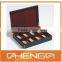 Custom Make Tea Box with Compartment Lined by Velvet