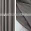 2 panels grommet dark grey hotel blackout curtain