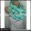 Mint Scarf Valentines Day Mothers Day Giraffe Scarf Animal Infinity Scarf