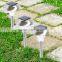 Outdoor Stainless Steel White LED Solar Landscape Path Light