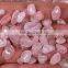 Cute natural tumbled rose quartz crystal stones gravel crystal