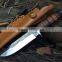 stainless steel knife hunting with damascus hunting knife