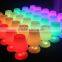 Indoor multi color changing led night light