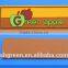 Traffic sign rubber emblem for custom