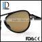 Custom Made Fashion Flat Top Red Lens Carbon Fiber Sunglasses